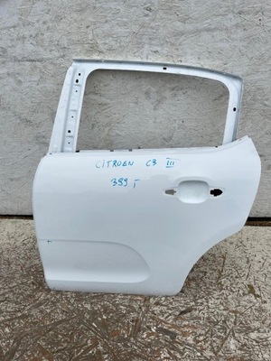 Citroen c3 iii двері ліва задні фото №1
