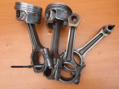 Шатун 55569200 opel insignia 1.6 t sidi b16sht a16sht lwc // bez поршня фото №1