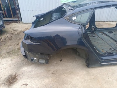 Tesla model s четверть крыло задний  правый pmmb фото №1