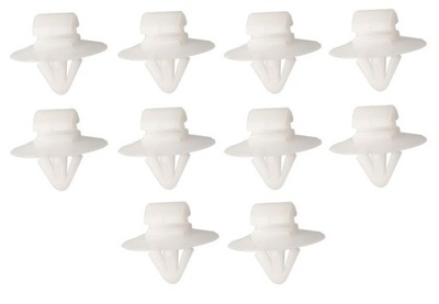 10szt. кліпса штифт накладка бокових opel movano vivaro renault master daily фото №1