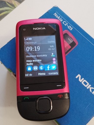 NOWA NOKIA C2-05 FOLIE /bez simlocka Oryginał