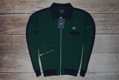 FRED PERRY SLANTED ZIP TRACK ORYGINALNA KURTKA PREMIUM NOWA L