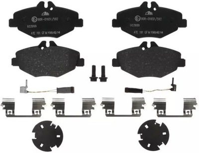 Ate тормозные колодки ham перед mercedes klasa e w211 s211 cd фото №1