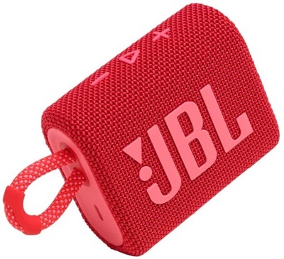 Głośnik przenośny mobilny Bluetooth JBL GO 3 Czerwony