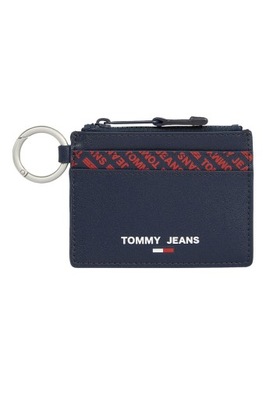 TOMMY JEANS WALLET - PORTFEL GRANATOWY MĘSKI