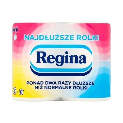 REGINA PAPIER TOALETOWY (4) NAJDŁUŻSZA ROLKA