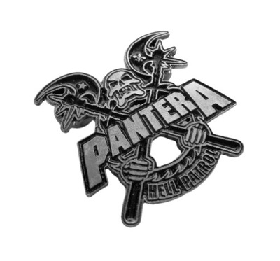Metalowa Przypinka PANTERA - Hell Patrol