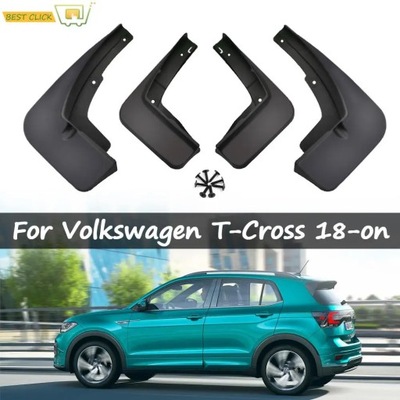 MUDFLAPS PARA VOLKSWAGEN VW T-CROSS 2018 2019 2020 2021 ALAS BLOT~10903  