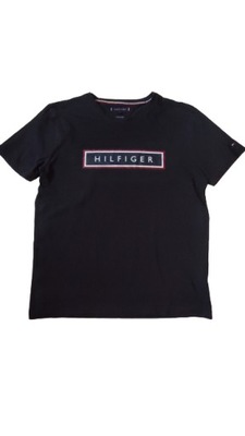 CZARNY T-SHIRT TOMMY HILFIGER R.XL