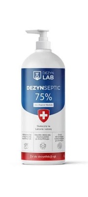 DEZYNSEPTIC 1L ŻEL DO DEZYNFEKCJI RĄK DOZOWNIK