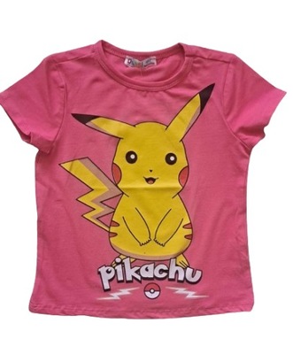 Koszulka T-shirt pokemon Pikachu rozmiar 110