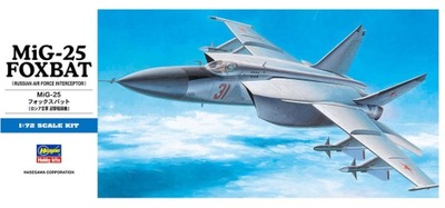 MiG-25 FOXBAT 1:72 Hasegawa D4