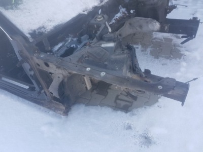 Audi a4 b8 08-15r лонжерон четверть правая перед ly9b фото №1