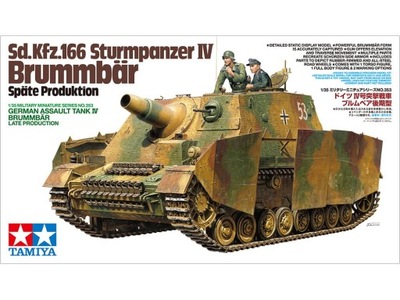 TAMIYA 35353 1:35 Sd.Kfz.166 Sturmpanzer IV Brummb