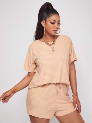 SHEIN DAMSKI KOMPLET TOP SPODENKI R.XXL K110063