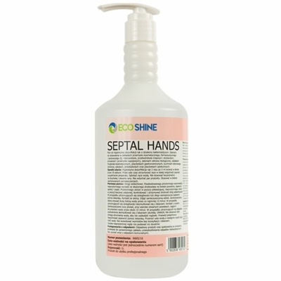 Płyn do dezynfekcji rąk SEPTAL HANDS 1l ECO SHINE