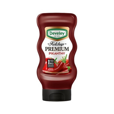 Develey Ketchup Premium Pikantny Pomidorowy 460 ml