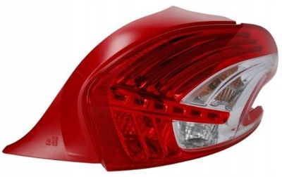 Peugeot 208 12-15 лампа задняя задняя правая led фото №1