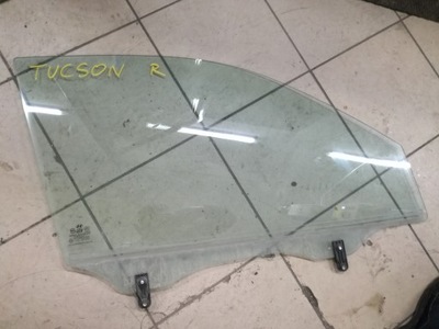 Hyundai tucson i 2004 - 2010 rok стекло дверь правый перед фото №1
