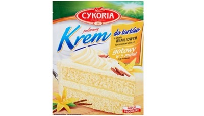 Krem do tortów o smaku waniliowym Cykoria 100g