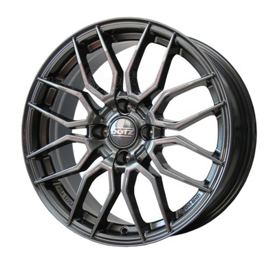 LLANTAS ALUMIONIOWE 17 4X108 OPEL CORSA F DS3 E-TENSE DOTZ LIMEROCK  