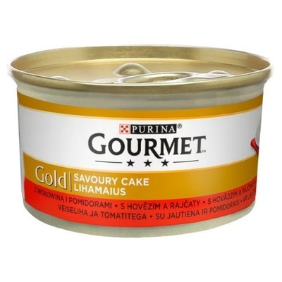 GOURMET GOLD Savoury Cake Wołowina pomidory 85g