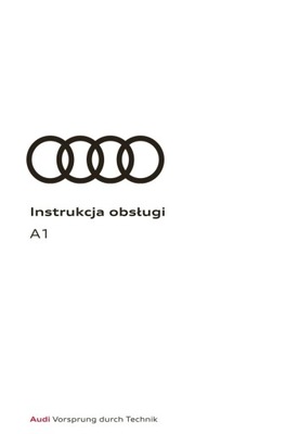 AUDI A1 9 VERSIONES DE 2018 MANUAL OBSLUG  