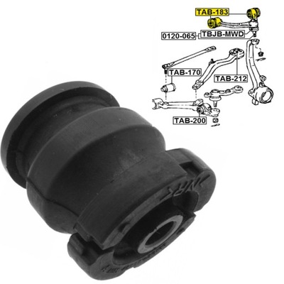 Втулка важіль перед верхній lexus is 200 1999-2005 фото №1