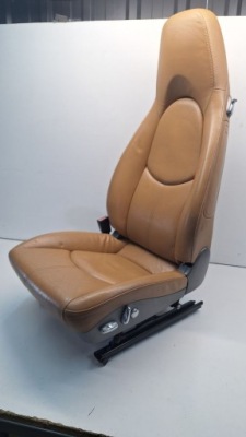 Porsche boxster 987 сидіння лівий niebieski фото №1