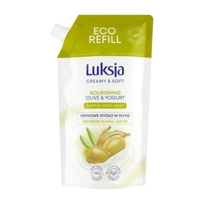 Luksja Mydło w Płynie Oliwka 400 ml zapas