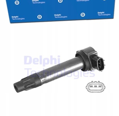 Котушка запалювання delphi do peugeot 4007 2.0 2.4 фото №1