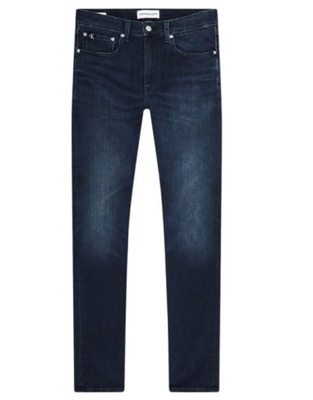 Calvin Klein Jeans spodnieJ319009 granatowy 32/34