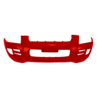 Бампер kia sportage ii 09.2004-12.2010 красный фото №1