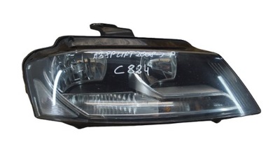 Лампа правый перед audi a3 8p lift 2008- фото №1