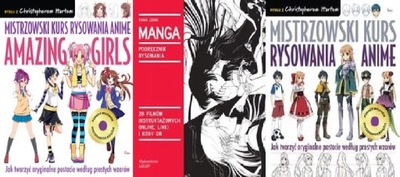 Mistrzowski kurs rysowania anime +Manga Podręcznik