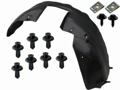 Подкрылок перед opel combo corsa c 2000-10 левая фото №1