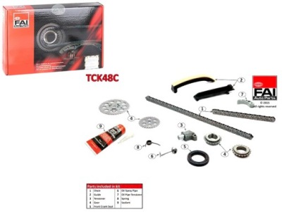 Набор цепь распределительного вала smart roadster 0.7 brabus фото №1