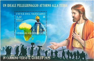 Watykan 2023 Znaczki Blok ** Afryka Rok Święty 25
