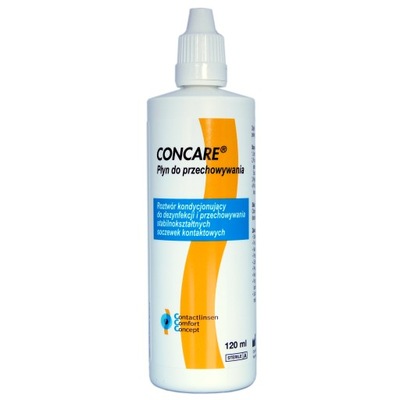 Concare 120 ml Płyn do soczewek twardych