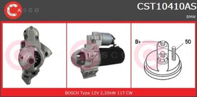 STARTERIS 12V 2.2KW 