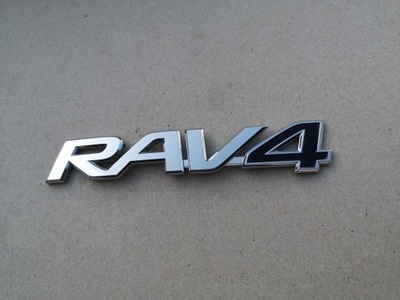 EMBLEMA LOGOTIPO INSCRIPCIÓN AL TAPA DE MALETERO TOYOTA RAV4 V  