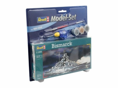 Kolekcjonerskie POJAZDY MODELARSKIE Model do Sklejania Bismarck Revell
