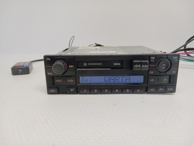 VW BETA POLO BORA GOLF IV RADIO CASSETE BT 1J0035152F Z CÓDIGO  