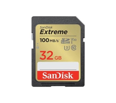 Karta pamięci SanDisk SDHC 32GB Extreme 100 / 60MB/s