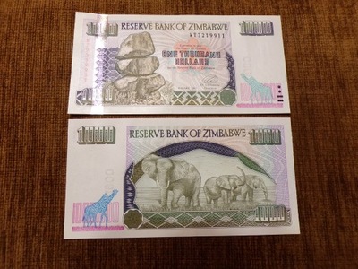 757.ZIMBABWE 1000 DOLARÓW UNC