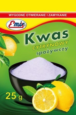 Emix Kwasek cytrynowy 25 g