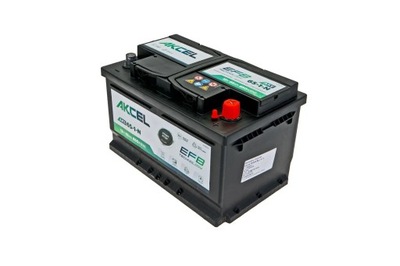 AKCEL65AH650AEFB BATERÍA AKCEL 65AH P+ 650A EFB  