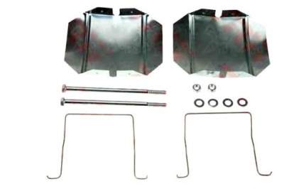 Trw набор монтажный тормозных колодок citroen c5 i c5 ii 1. фото №1