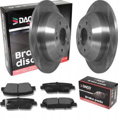 Тормозные диски i тормозные колодки kia sorento ii 09- задняя фото №1