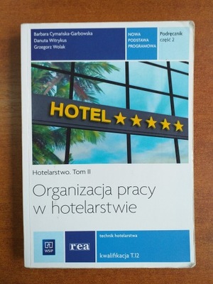 Organizacja pracy w hotelarstwie 2 Cymańska